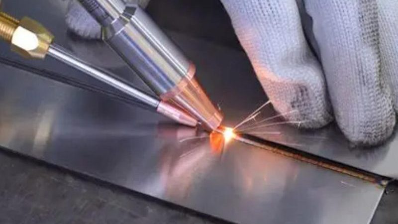 Laser welding in industrial manufacturing