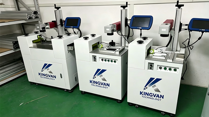 Dual Traction Feeding System for Laser Marking